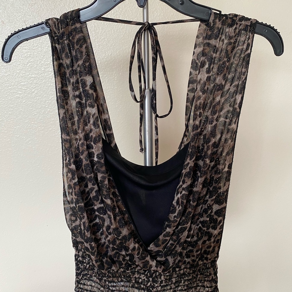Leopard print Loter top